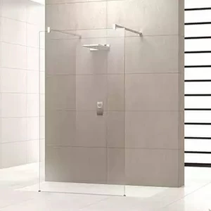 Novellini. Душевой уголок 114x90 см H3 с хромированными распорками GIADA