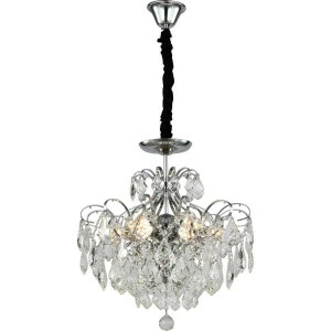 Подвесная люстра Stilfort Carmen 1036/09/06P STILFORT ДИЗАЙНЕРСКИЕ, CARMEN 00-3888495 Прозрачный;хром