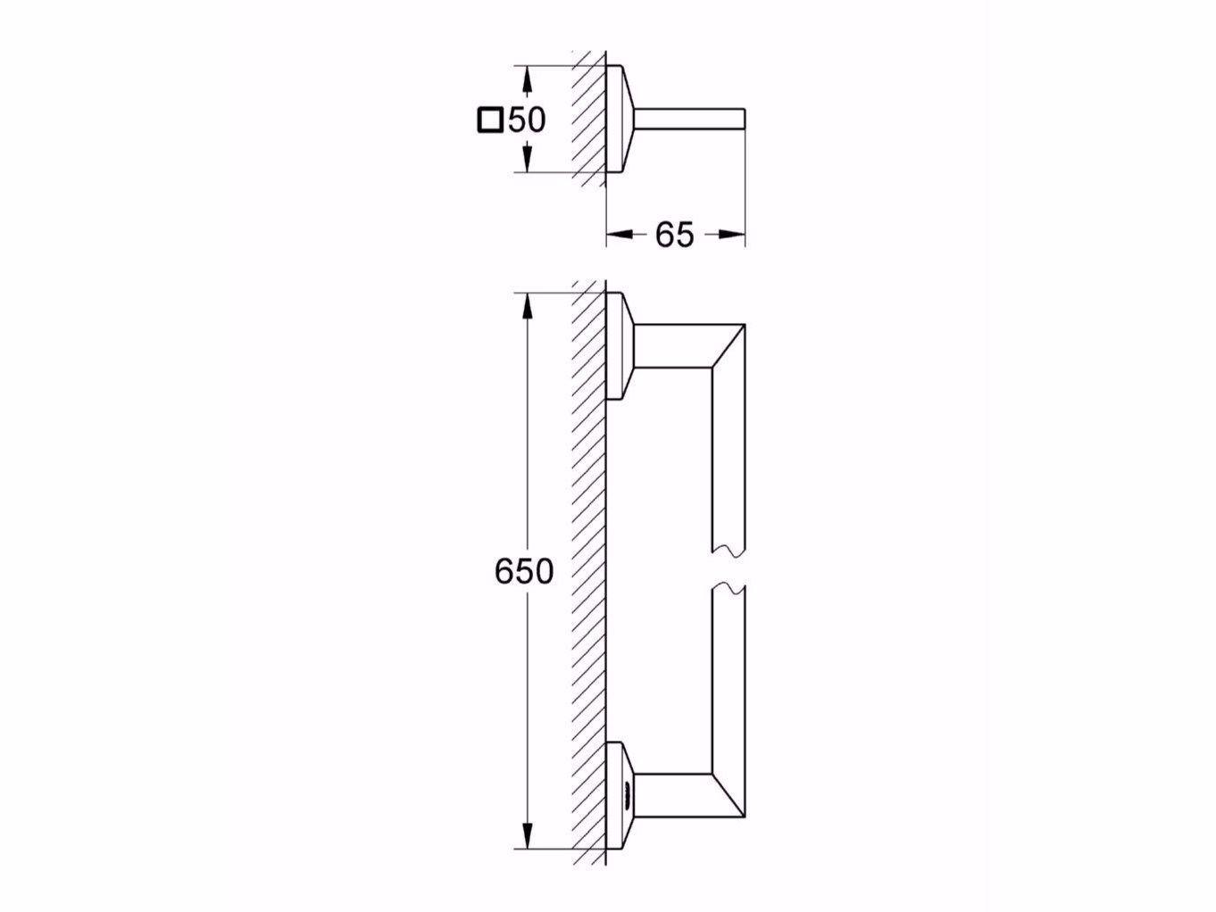 Держатель для полотенец Grohe Allure Brilliant ARCH-00003137