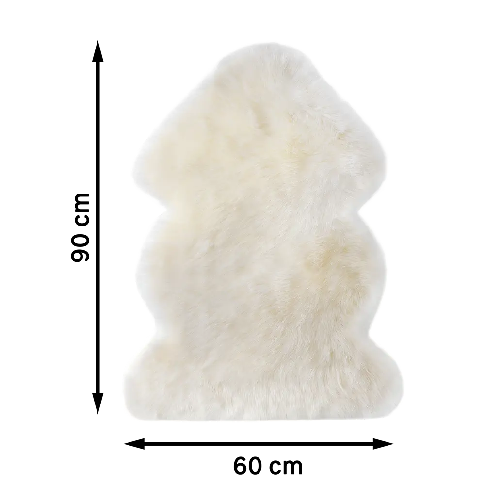 INSPIRE JADE - Искусственная шкура из акрила бежевого цвета 60×90 см 83235404 STLM-0039675 - Вид №9