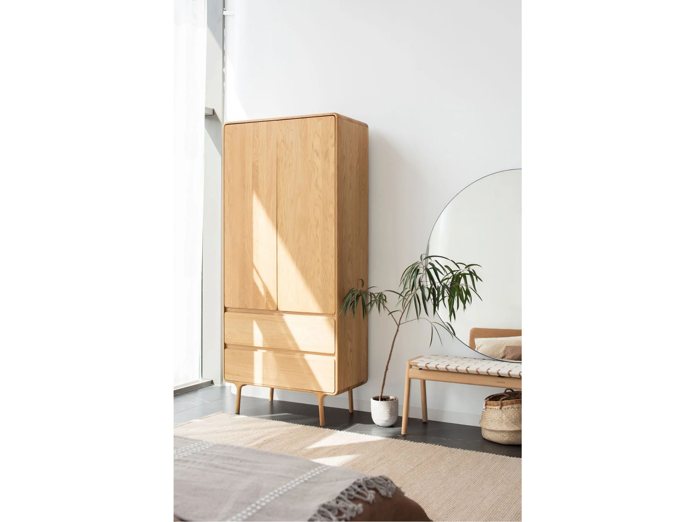 Дубовый шкаф с комодом Gazzda Фавн ARCH-00104988 - Вид №3