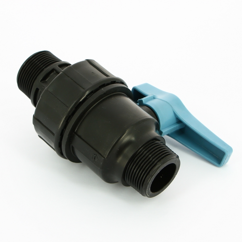 Кран НН Unidelta 1"1/4 для труб ПНД полипропилен PP-B 1074005005001 - Вид №1