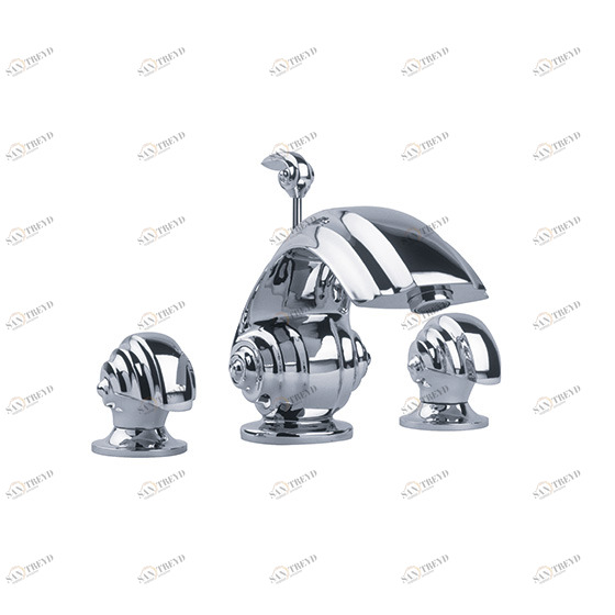 Смеситель для раковины на три отверстия ½" JOERGER Muschel 601.30.300.000