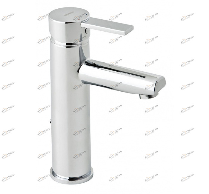 GENEBRE 65134 29 45 66 Medium height single lever wash-basin mixer 