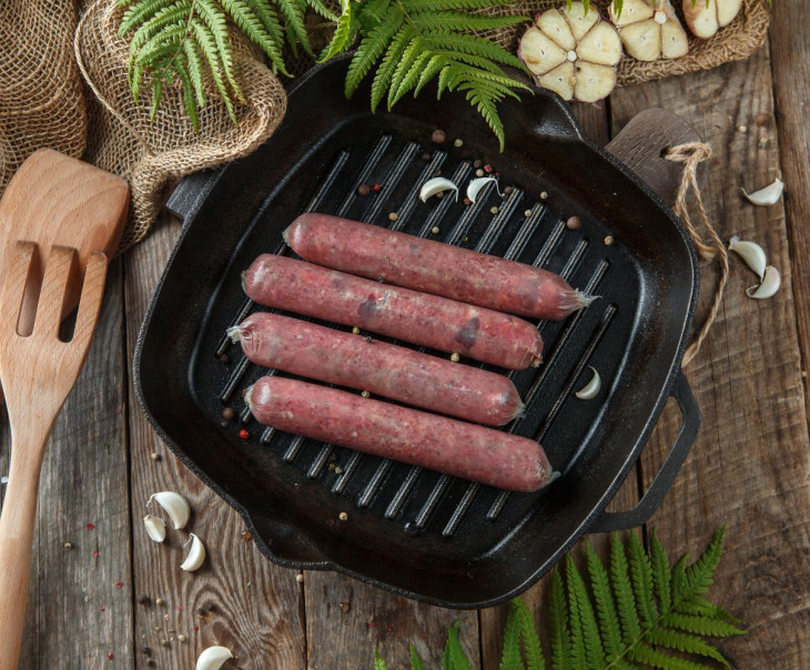 5057 Купаты для жарки из мяса оленя Вкусляндия 