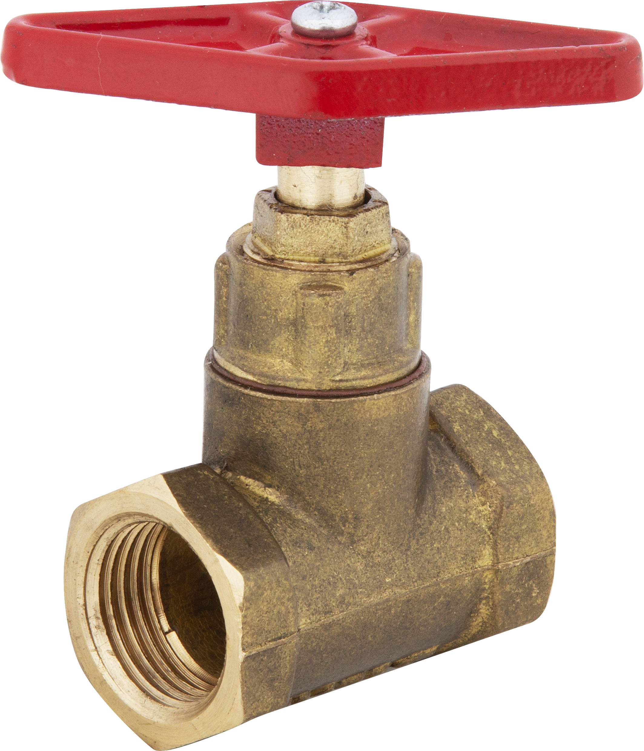 Вентиль водопроводный БАЗ 1/2" латунный для систем водоснабжения 17473314 STLM-0008151