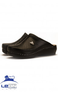 62034 Сабо "Leon LIGHT" женские черные LEON  Сабо и сланцы размер 36