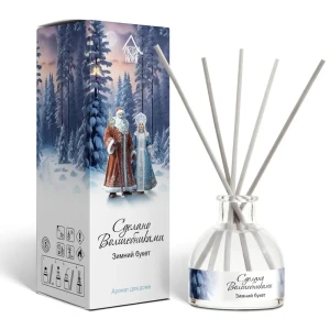 Ароматический диффузор ARIDA HOME 'Зимний букет' 50 мл с хвойным ароматом 89436774