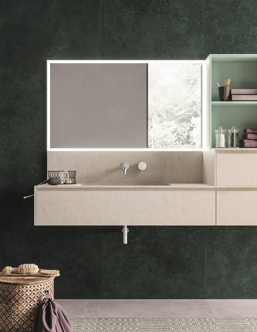 NOVELLO Подвесная тумба под умывальник из бетона с ящиками Calix xl sun-id-1503133 - Вид №2