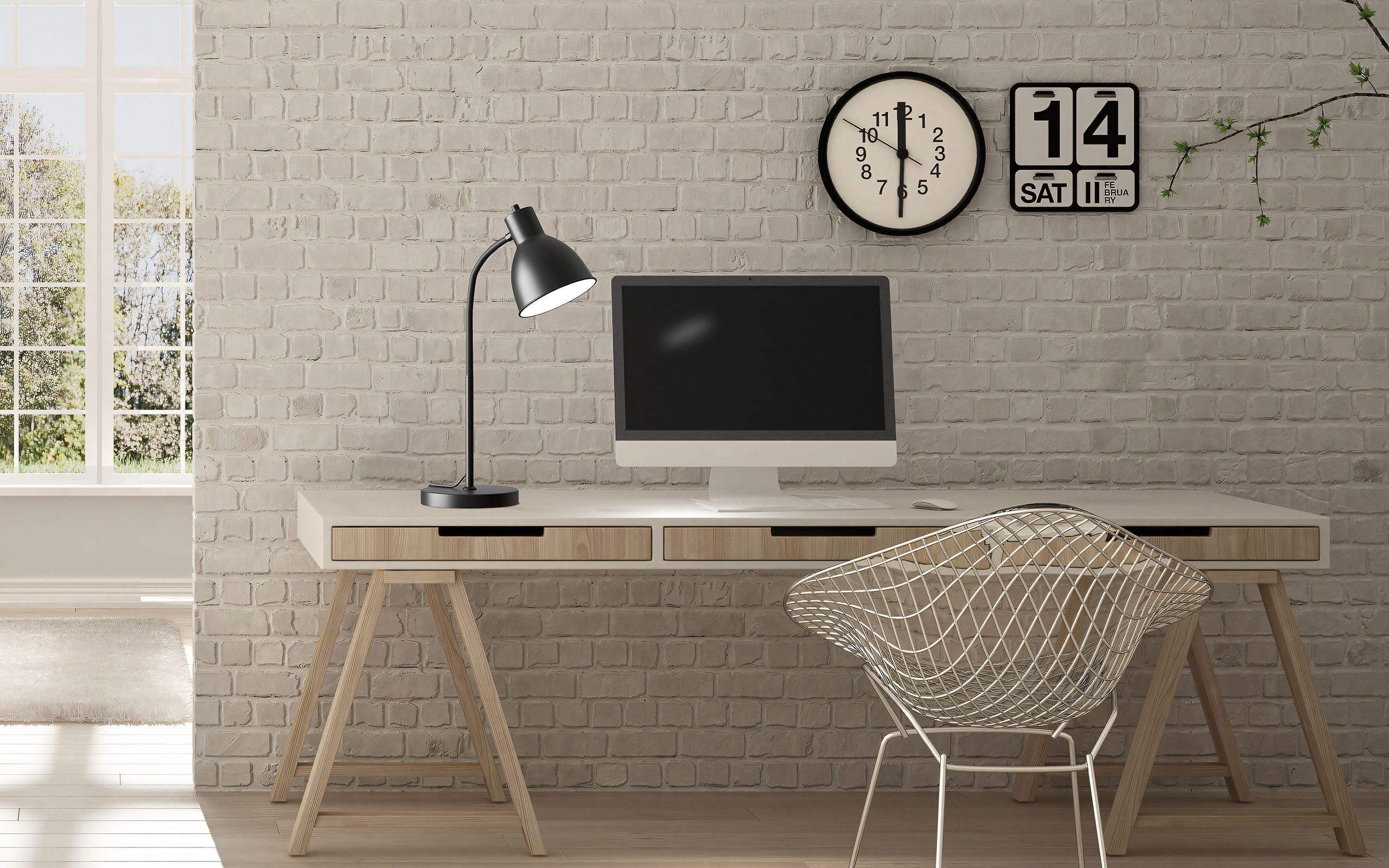 Регулируемая металлическая настольная лампа Valaisin Grönlund Blink ARCH-00115799 - Вид №3