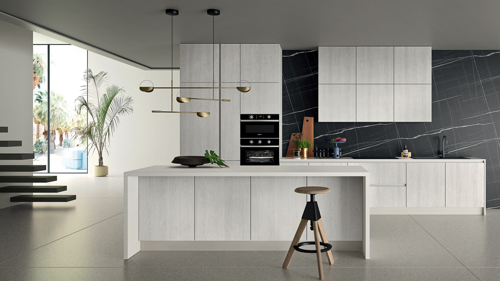 Easy 001  Кухонный гарнитур Ar-Due Effetto legno