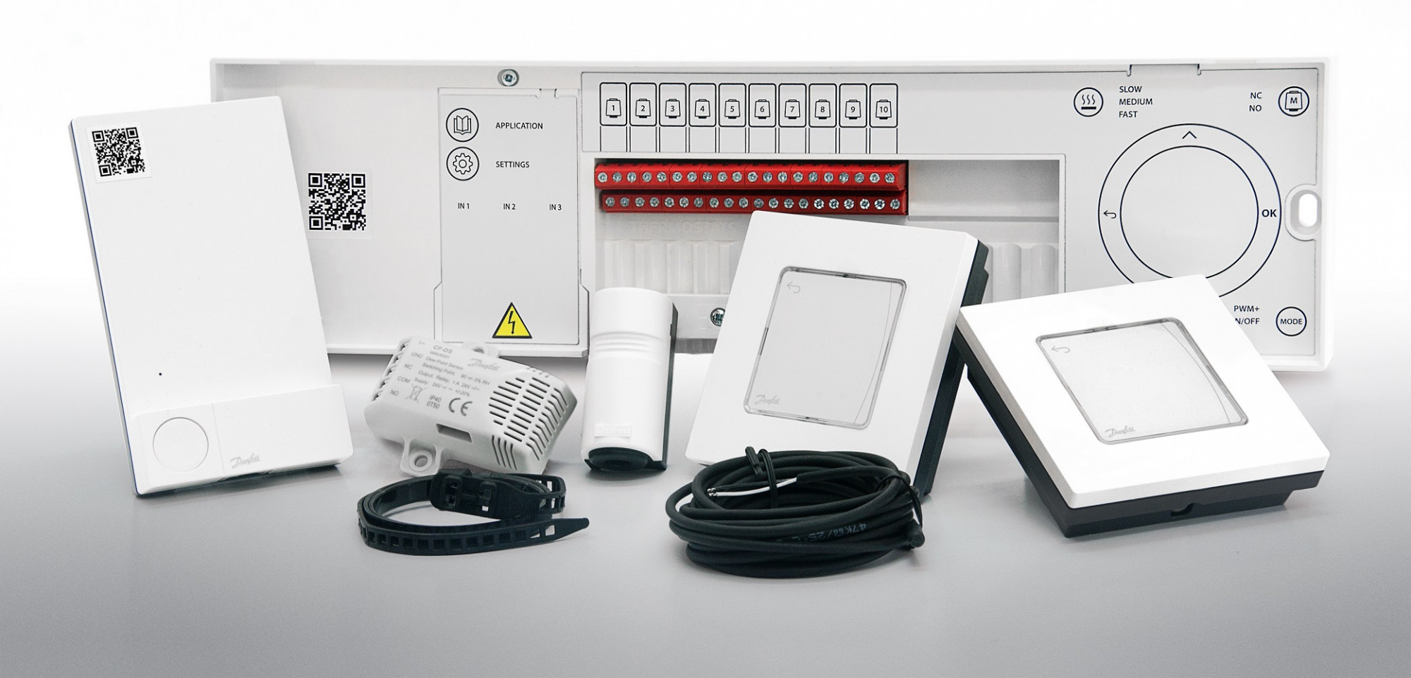 Danfoss Система Danfoss Icon™ 24 В Danfoss Icon Wireless, беспр. на стену 088U1121 