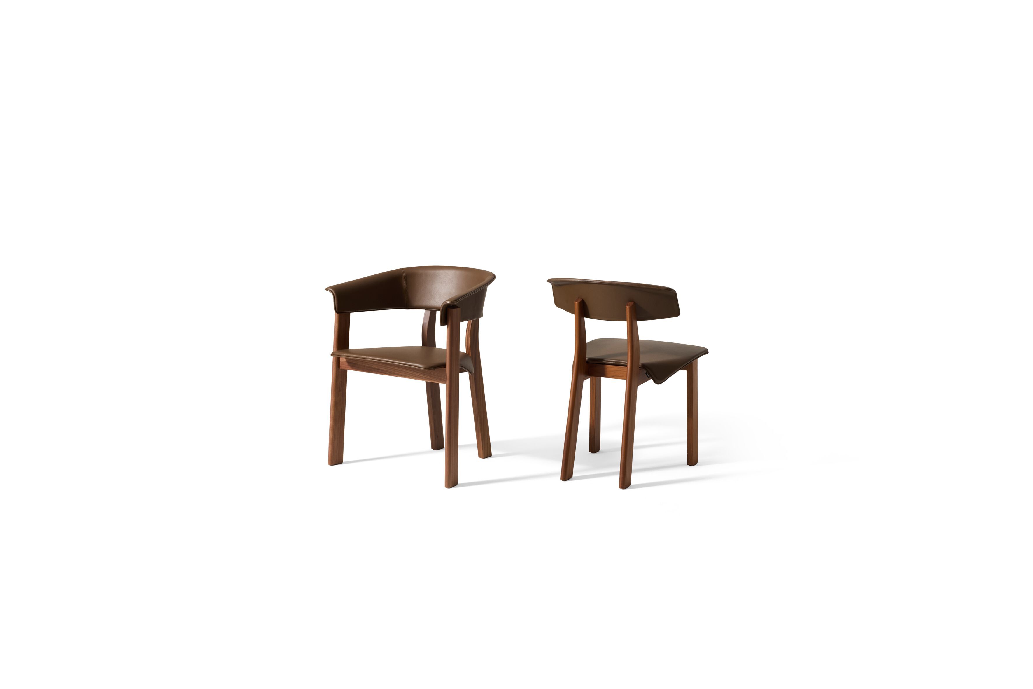 Стул с кожаным или тканевым сиденьем и спинкой CASSINA BACK-WING ARCH-00065296 - Вид №3