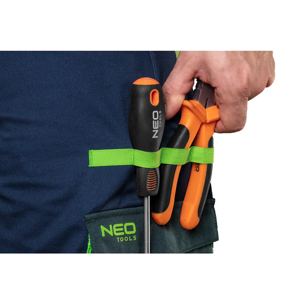 Шорты Neo Tools Premium темно-синие/зеленые размер XXXL рост 190-193 STLM-2094207 - Вид №5