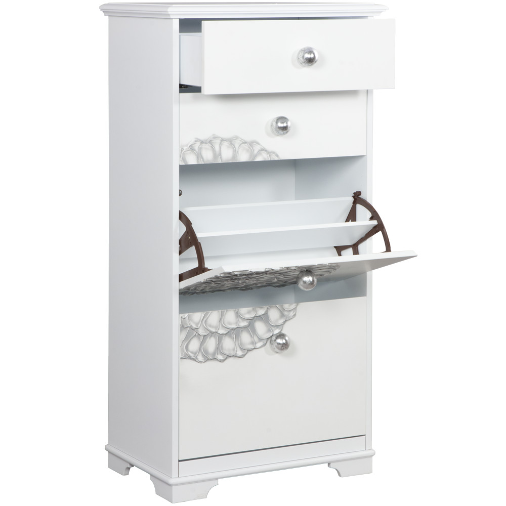 11557 Тумба для обуви Heri 4 Айс BOGACHO 4627174559958 - Вид №1