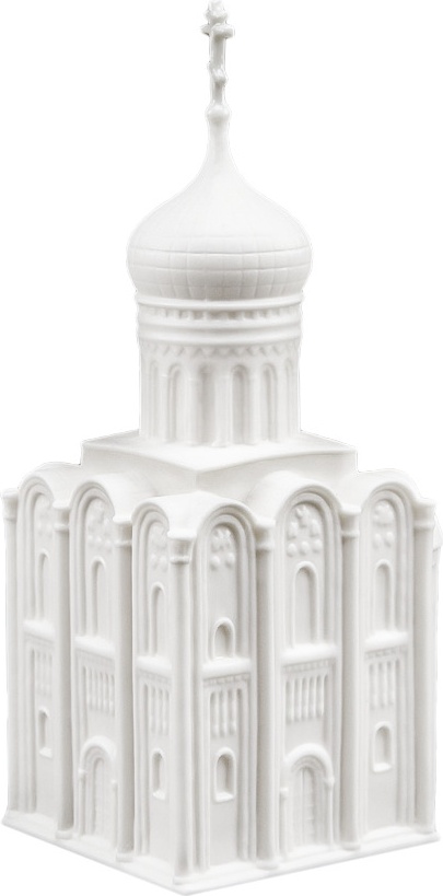 10647241 RUPOR manufactory Скульптура "Храм Покрова на Нерли" Фарфор 