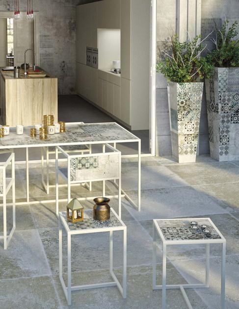 MOMENTI Прямоугольный стол из крашеного металла Crazy home furniture - square collection sun-id-1489090 - Вид №9