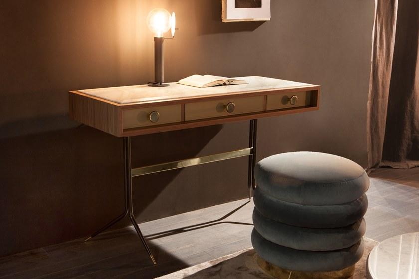 Vibieffe Стол из орехового дерева с ящиками 1500 swing sun-id-1444273 - Вид №2