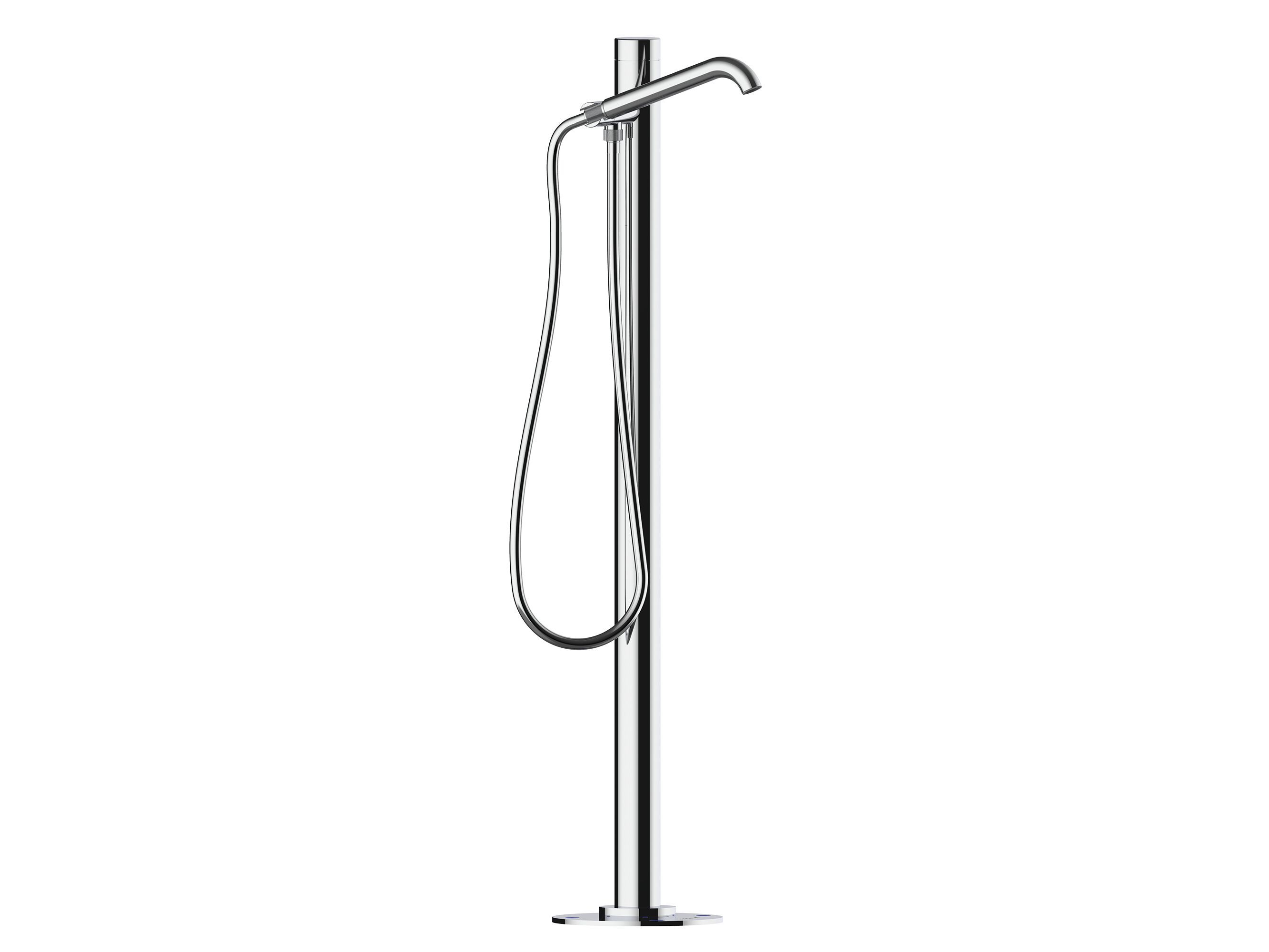 Смеситель для ванны из нержавеющей стали Bossini NOBU-Inox AISI 316L ARCH-00152678