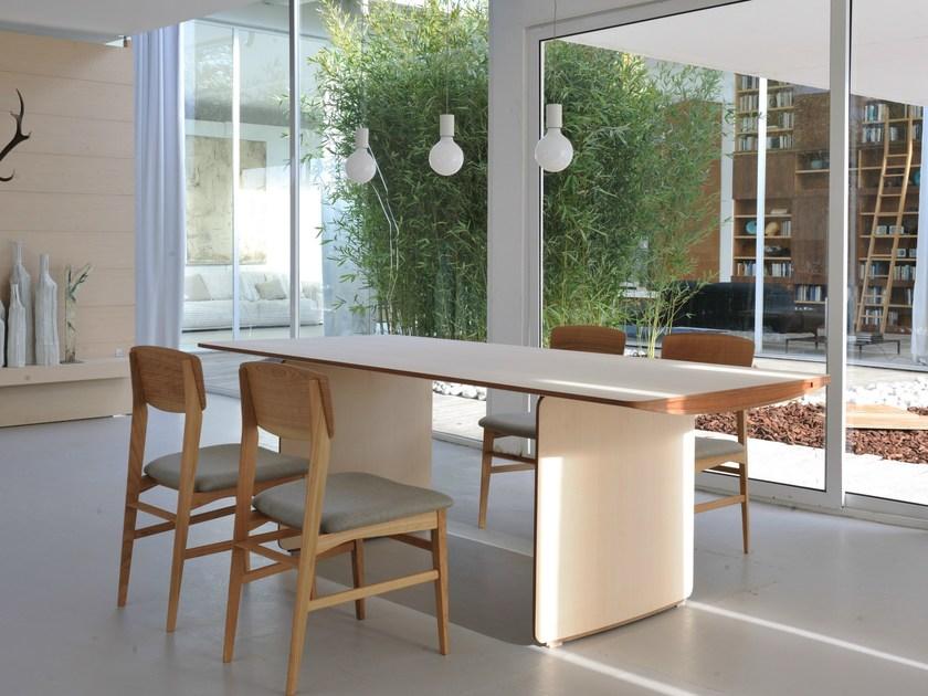 Morelato Прямоугольный стол из клена Contemporaneo Art. 5794/a - Вид №3