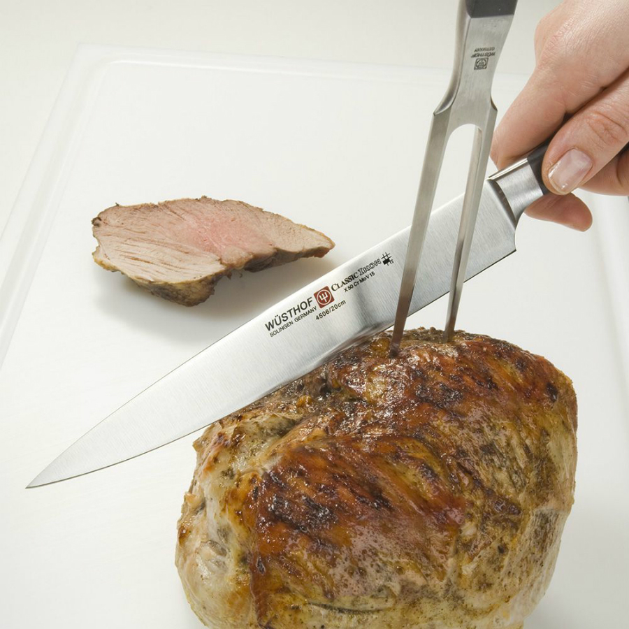 Нож кухонный для резки мяса Classic Ikon, 20 см WUESTHOF W450620WUS - Вид №1
