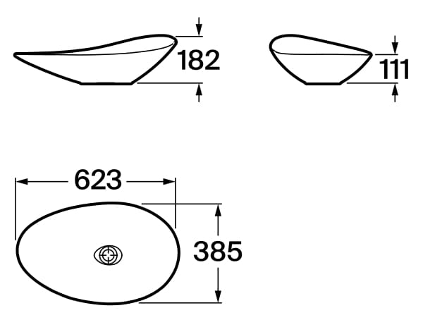 Керамическая столешница Roca Ohtake ARCH-00014147 - Вид №3