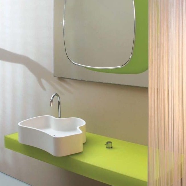 45750 Накладная раковина на столешницу  овальная Rapsel  - Вид №1