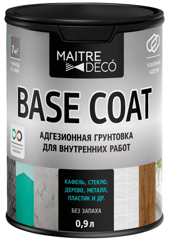 Грунтовка Maitre Deco Base Coat для сложных поверхностей 0.9 л 89371692