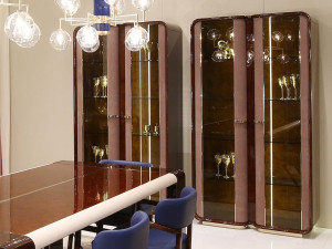 Витрина из дерева и стекла