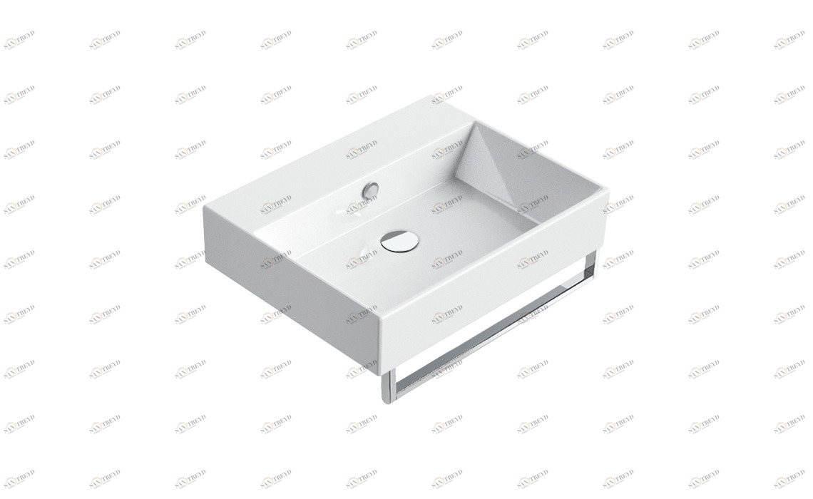 160VP00 Подвесная раковина настенная овальная CERAMICA CATALANO Premium белая