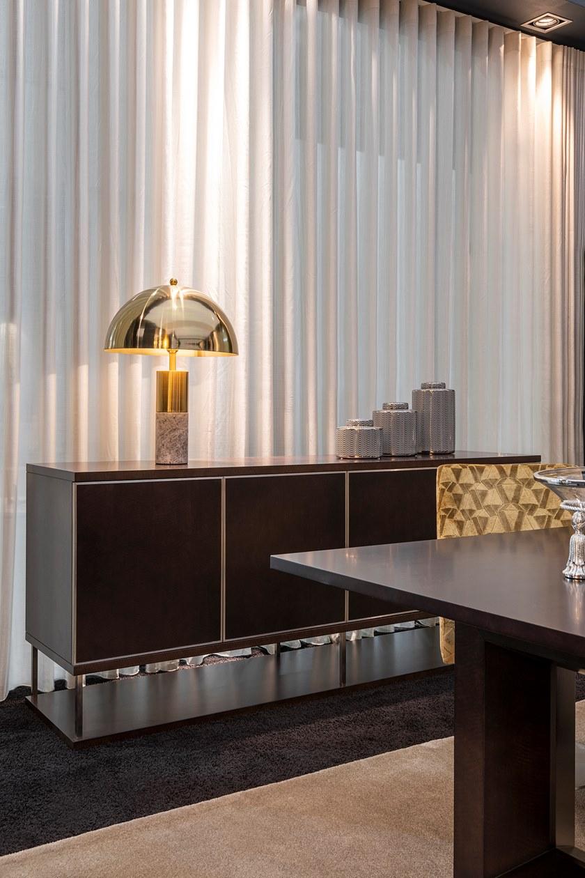 Stylish Club Комод из фанерованной древесины с распашными дверцами Manhattan Scf.m10 - Вид №4