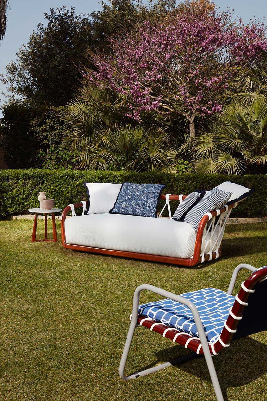 Высокий круглый журнальный столик из мрамора bardiglio Exteta Sunset ARCH-00055419 - Вид №7