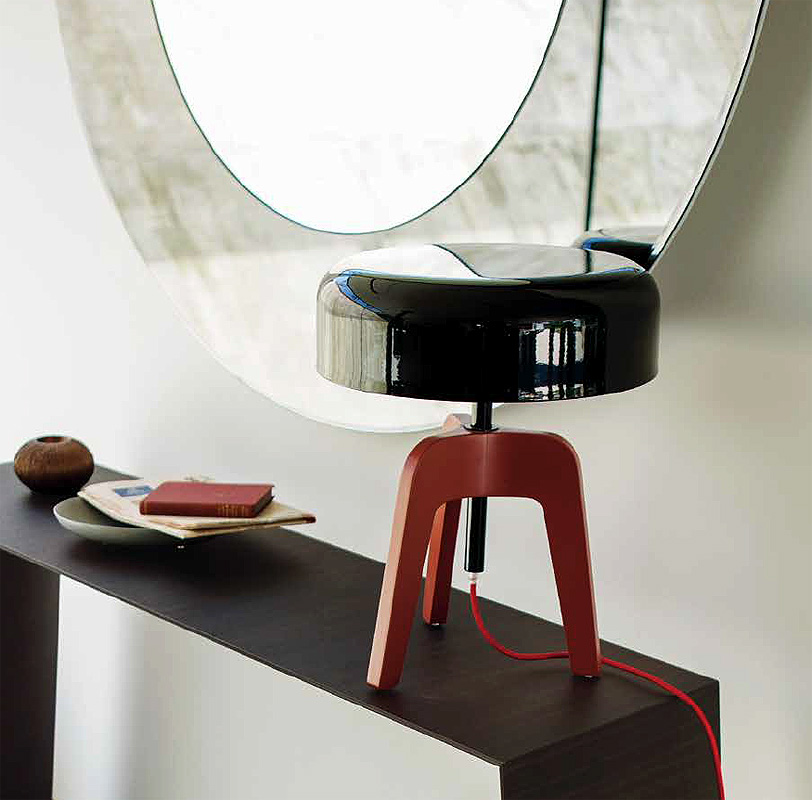 Настольная лампа  PORADA Pileo bassa 