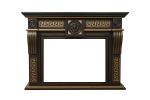 15634684 Портал Темный дуб с золотой патиной Firelight Vittoriano 30