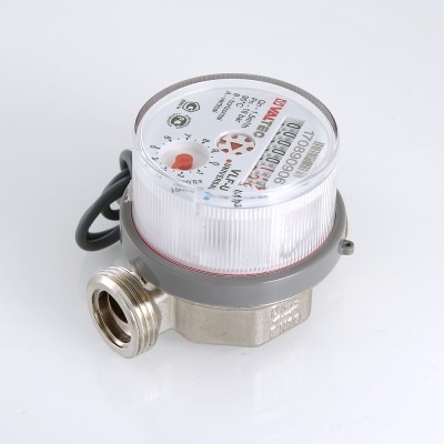 VLF-15U-IL Водосчетчик универсальный с импульсным выходом (новый) без сгонов Valtec 1/2", 80 мм  - Вид №11