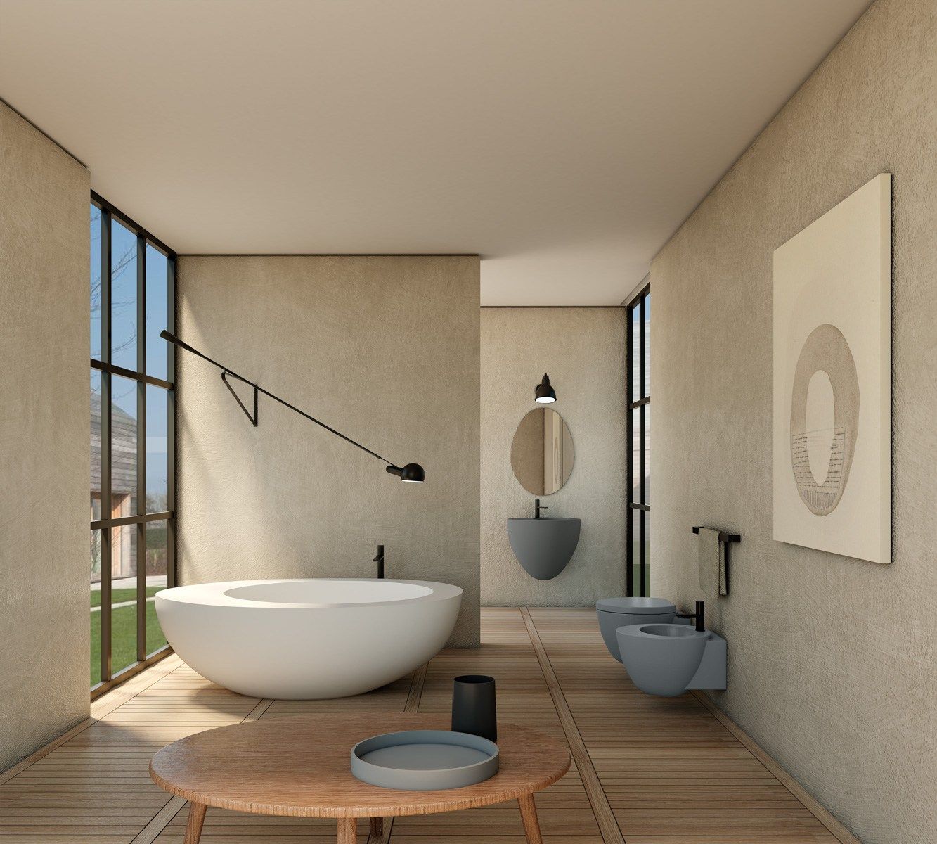 Керамический подвесной туалет Ceramica Cielo банки ARCH-00118264 - Вид №5