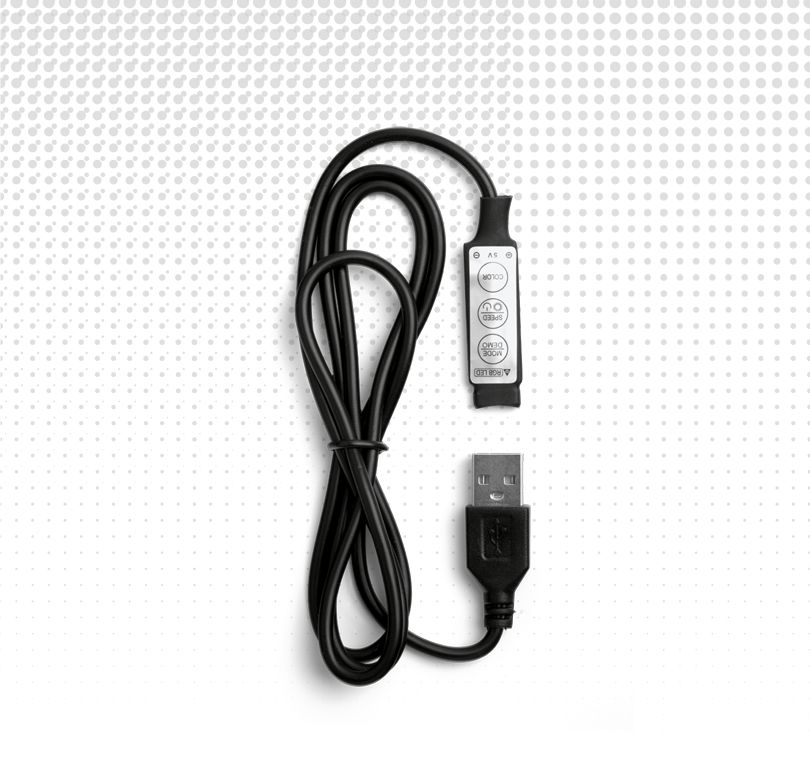 91050276 Контроллер Decor WLC-C/01 USB для светодиодной ленты 12 В 72 Вт IP20 STLM-0457630 WOLTA
