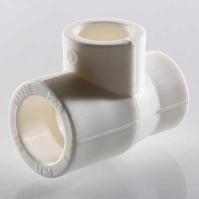 VTp.735.0.050032050 Фитинг полипропиленовый – тройник переходной Valtec 50 x 32 x 50 мм  - Вид №3