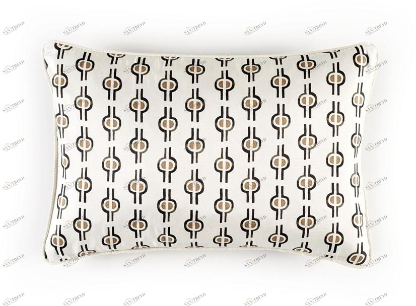 Élitis Шелковая подушка с рисунком sun-id-1399939