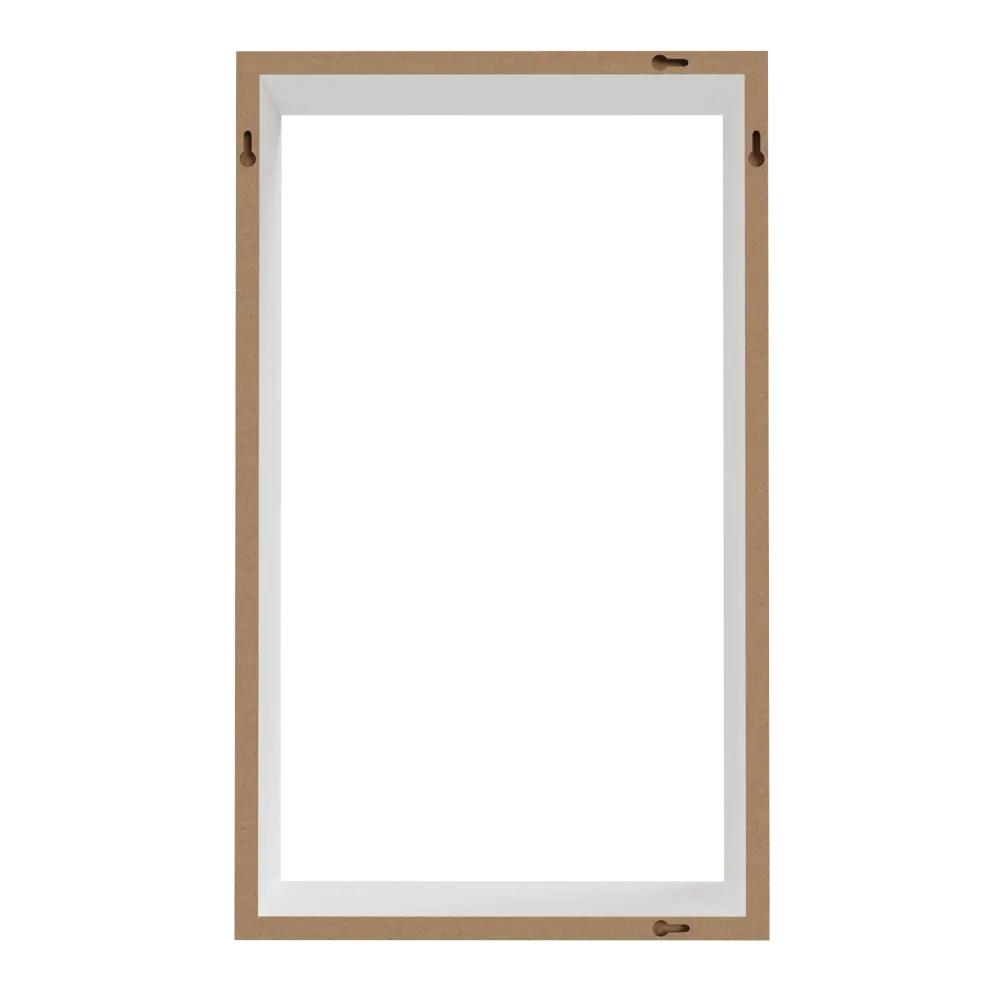 Полка настенная Spaceo 45x27 см/40x22 см МДФ цвет белый 2 шт 82877495 STLM-2038567  - Вид №5