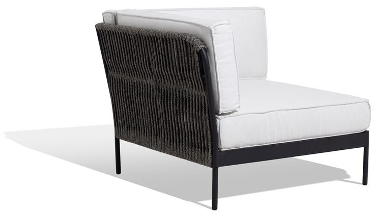 Skargaarden Угловое садовое кресло из ткани sunbrella® Lidö sun-id-1404482 - Вид №1