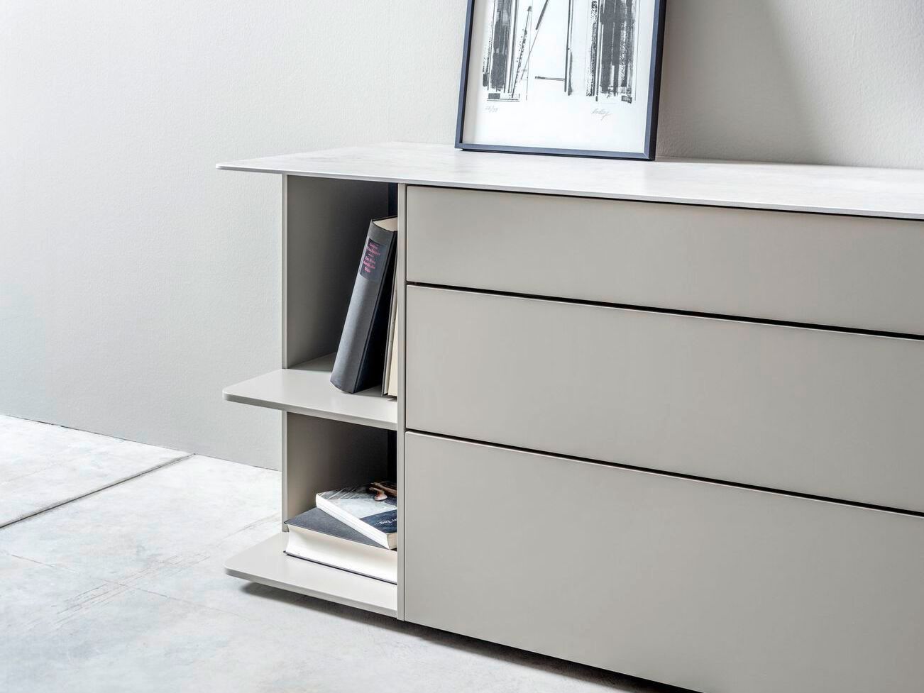 Низкий шкаф для телевизора с ящиками Sudbrock Möbelhandwerk Гойя ARCH-00146021 - Вид №1