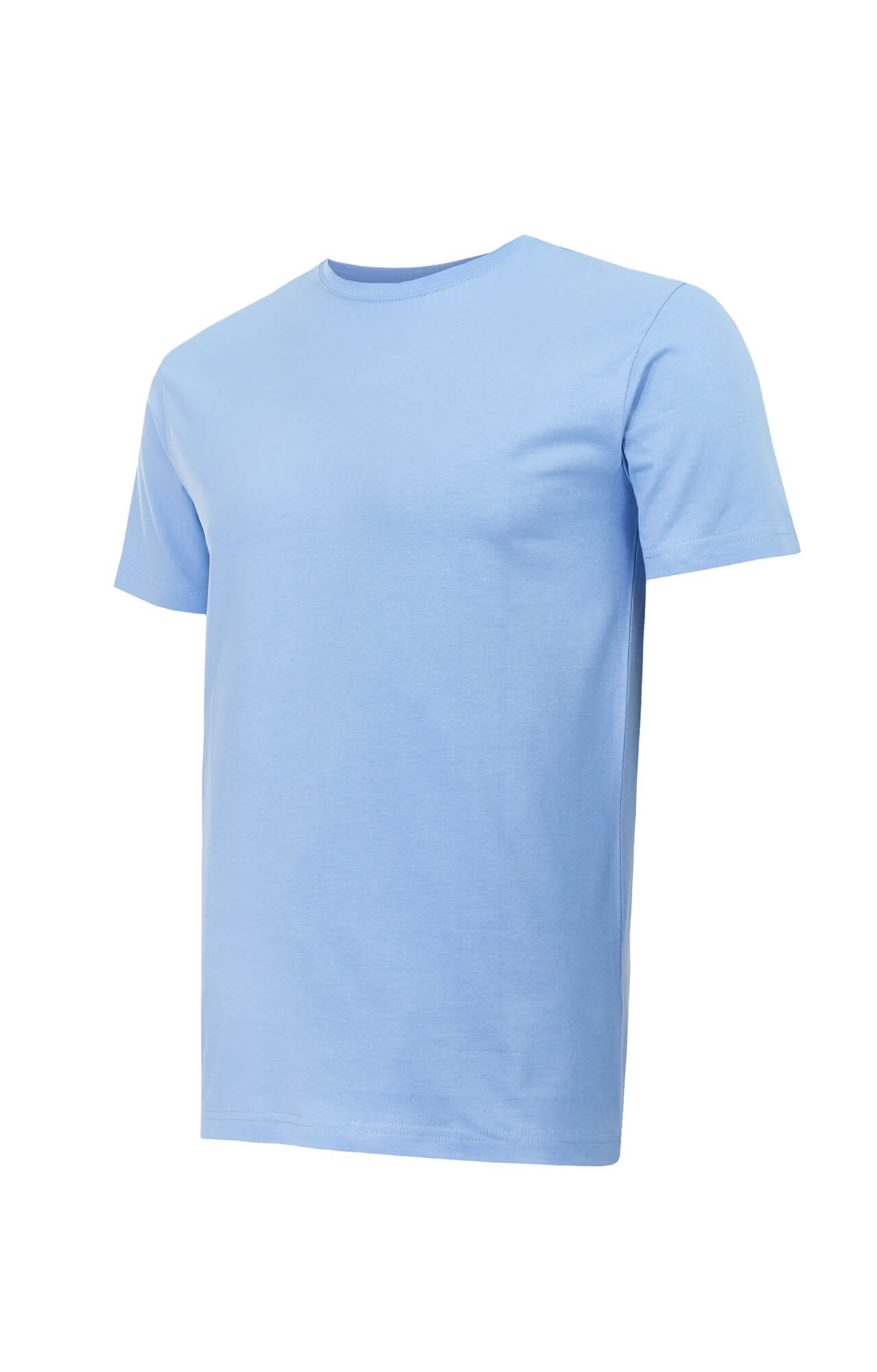 62106 Футболка мужская светло-голубая LUXE  Одежда для официантов  размер XXL  - Вид №2