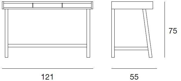 Pacini & Cappellini Письменный стол в современном стиле  5472  - Вид №3