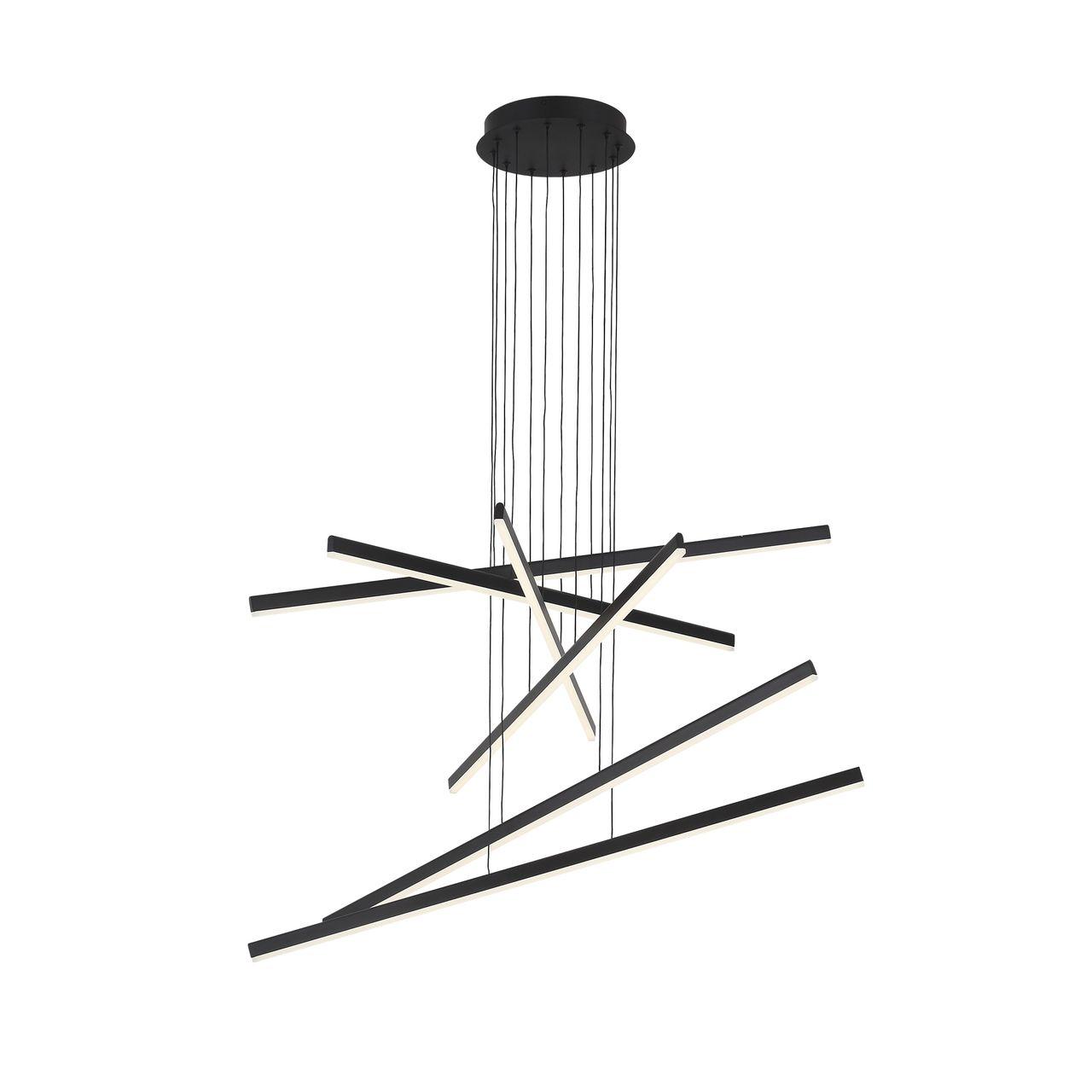 Подвесной светодиодный светильник ST Luce Basoni SL394.423.06 ST LUCE ДИЗАЙНЕРСКИЕ, BASONI 276138 Черный  - Вид №2