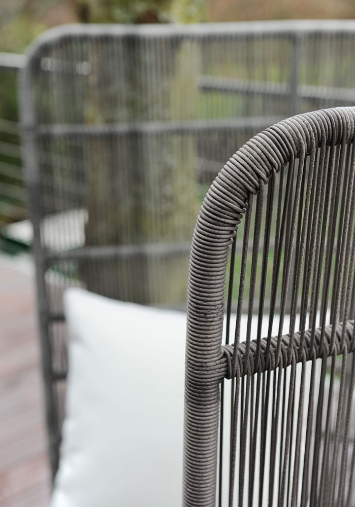 Садовое кресло из полиэтилена с высокой спинкой B&B Italia Outdoor Canasta ' 13 ARCH-00109131 - Вид №3