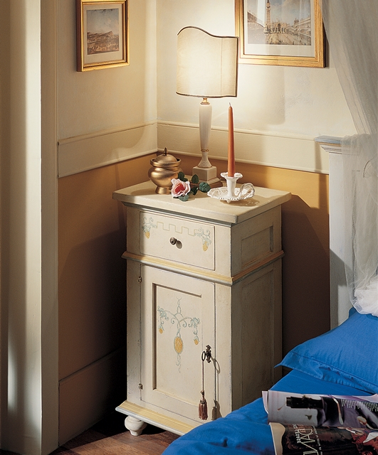 2825 Tifernoit Прикроватный столик с дверцей и ящиком Zona Notte  - Вид №4