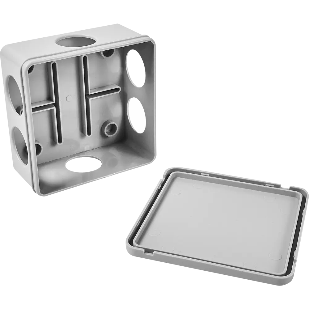 Распределительная коробка Lexman для защиты соединений 100×100×55 мм 88460777 STLM-1109723 - Вид №2