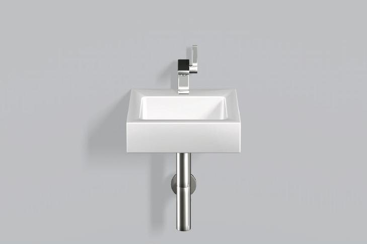 4277000401 Умывальник, wt.qs325h, белая, противомикробное Alape серия Q 