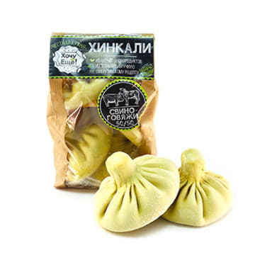 Хинкали свино-говяжие Честная кухня Хочу Ещё 500 г Santreyd 23627 - Вид №1